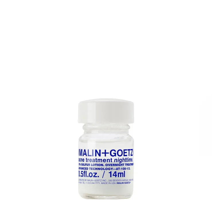 acne treatment nighttime.