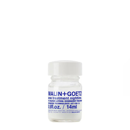 acne treatment nighttime.