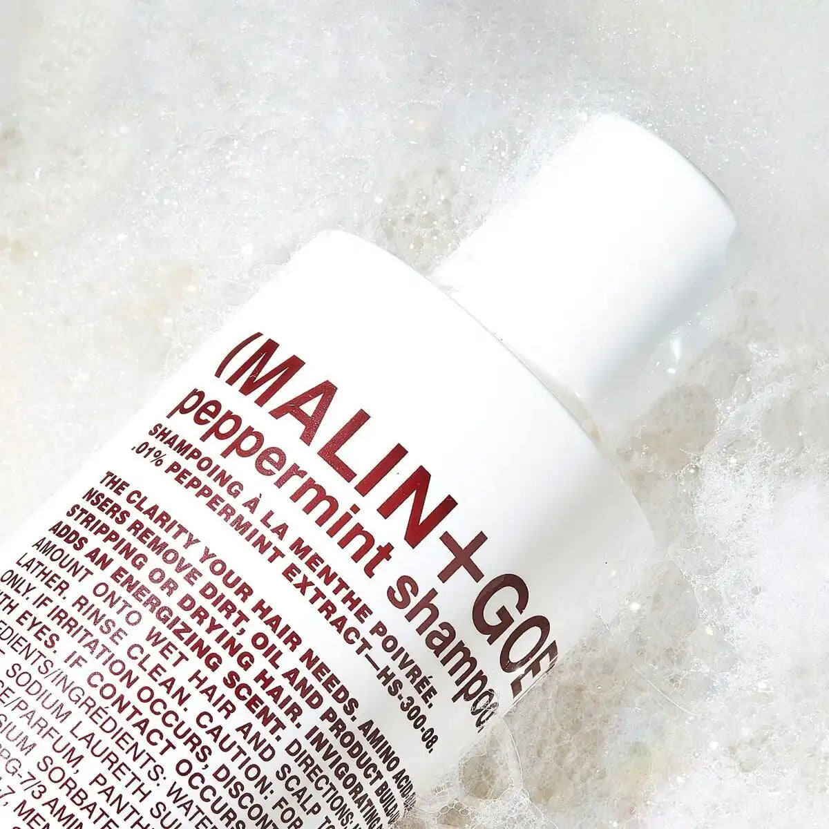 peppermint shampoo.