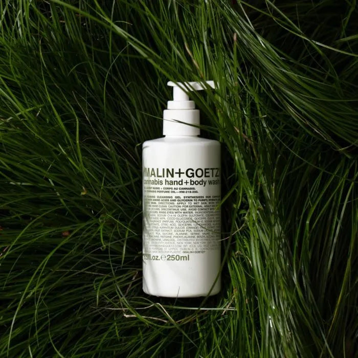 cannabis hand+body wash.