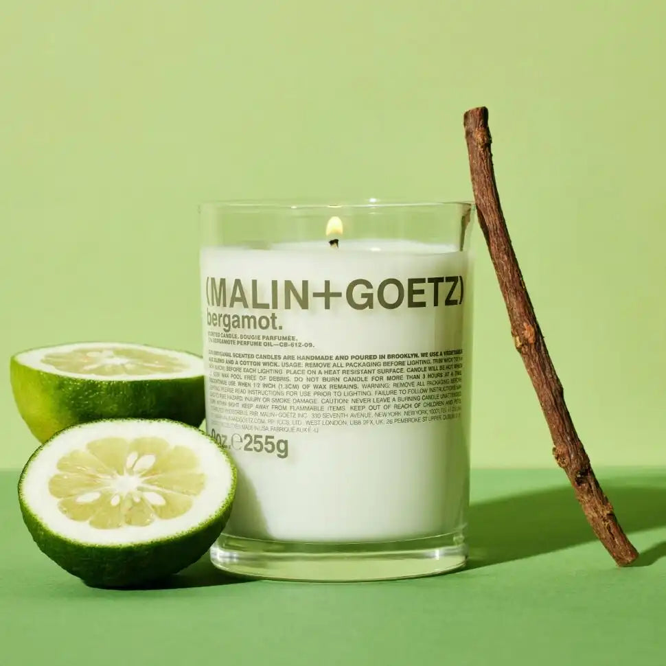 bergamot candle.