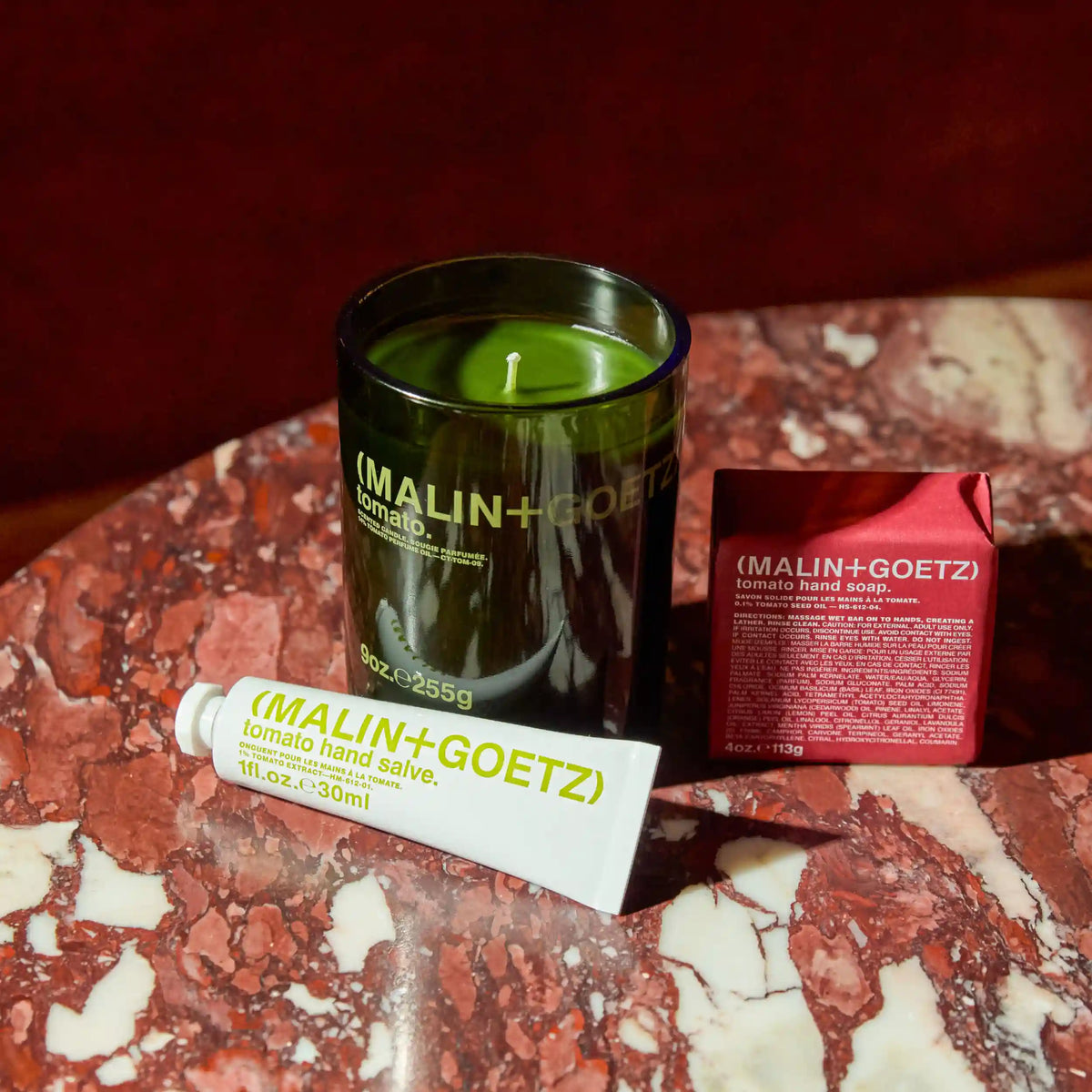 limited edition tomato candle.