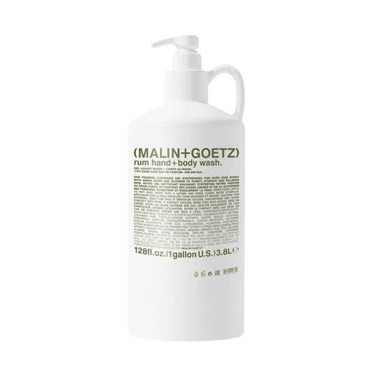 rum hand+body wash.