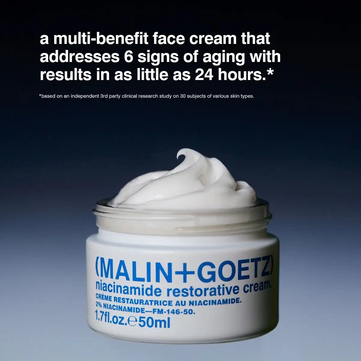 niacinamide restorative cream.