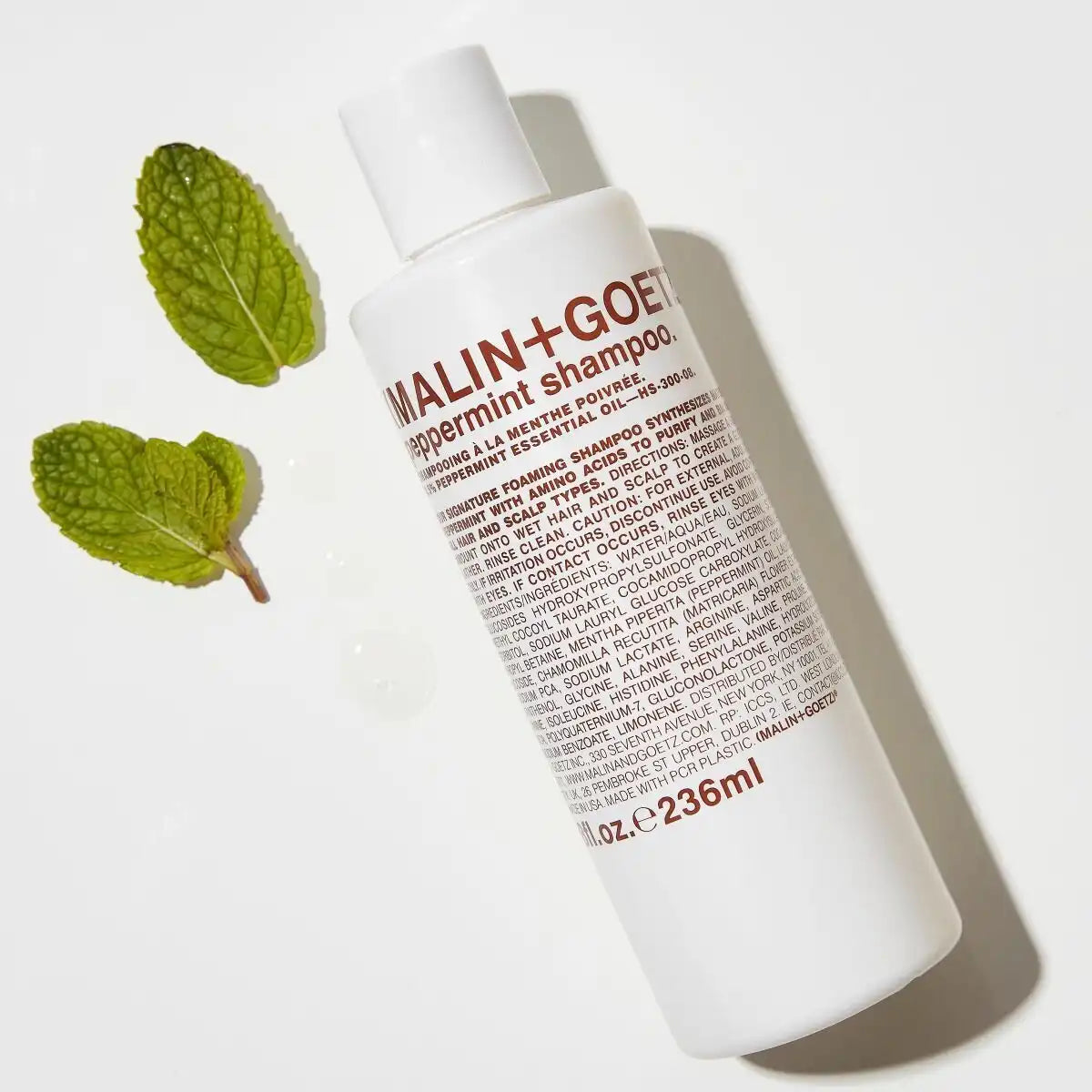 peppermint shampoo.