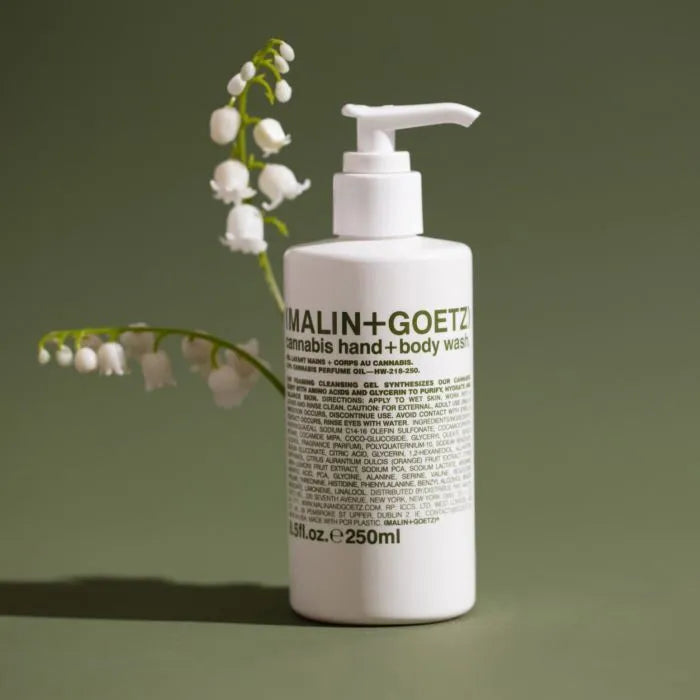 cannabis hand+body wash.