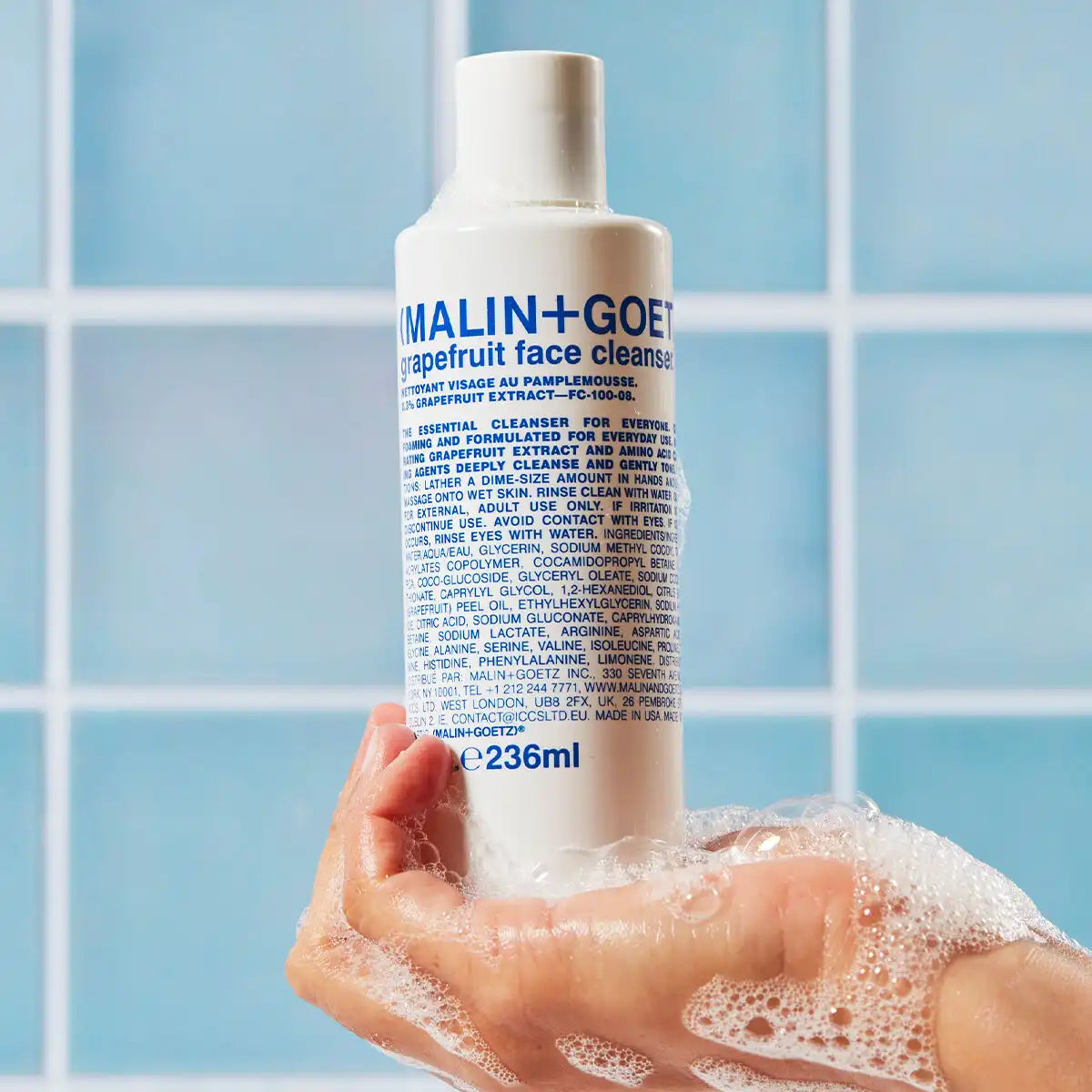 grapefruit face cleanser.