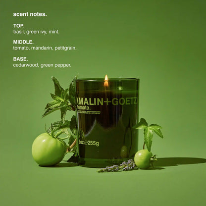 limited edition tomato candle.