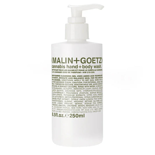 cannabis hand+body wash.