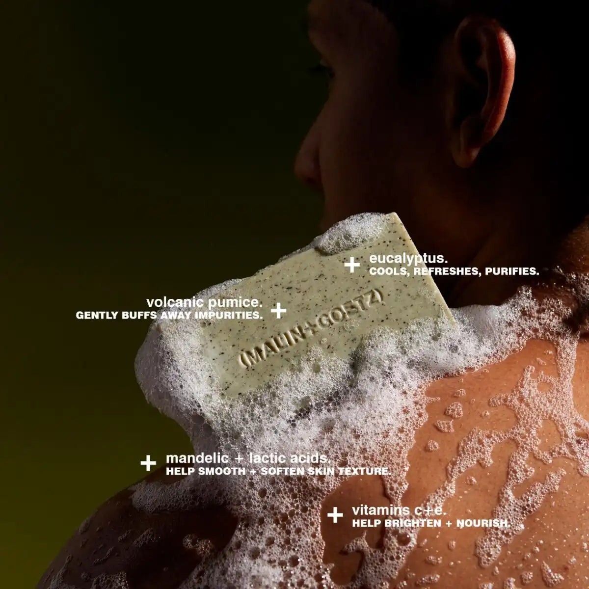 mandelic acid exfoliating bar.