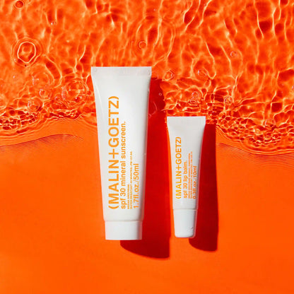 spf 30 mineral sunscreen.