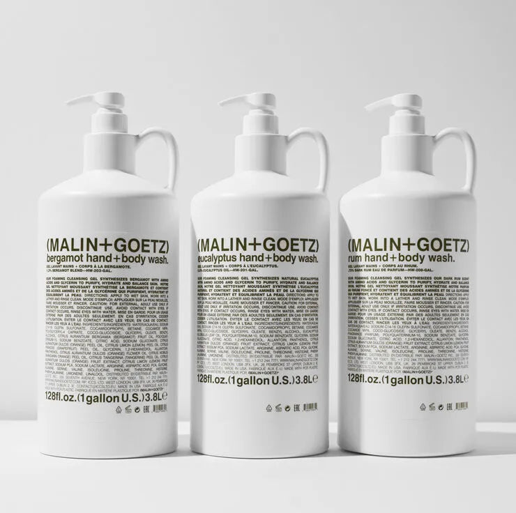 rum hand+body wash.
