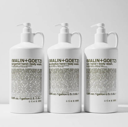 rum hand+body wash.