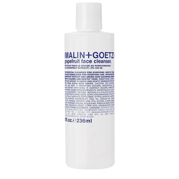 grapefruit face cleanser.